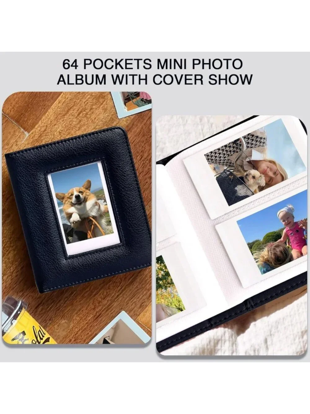 Brown Mini SE Kit for Instax Mini SE/7+ Instant Camera - Essential Accessories
